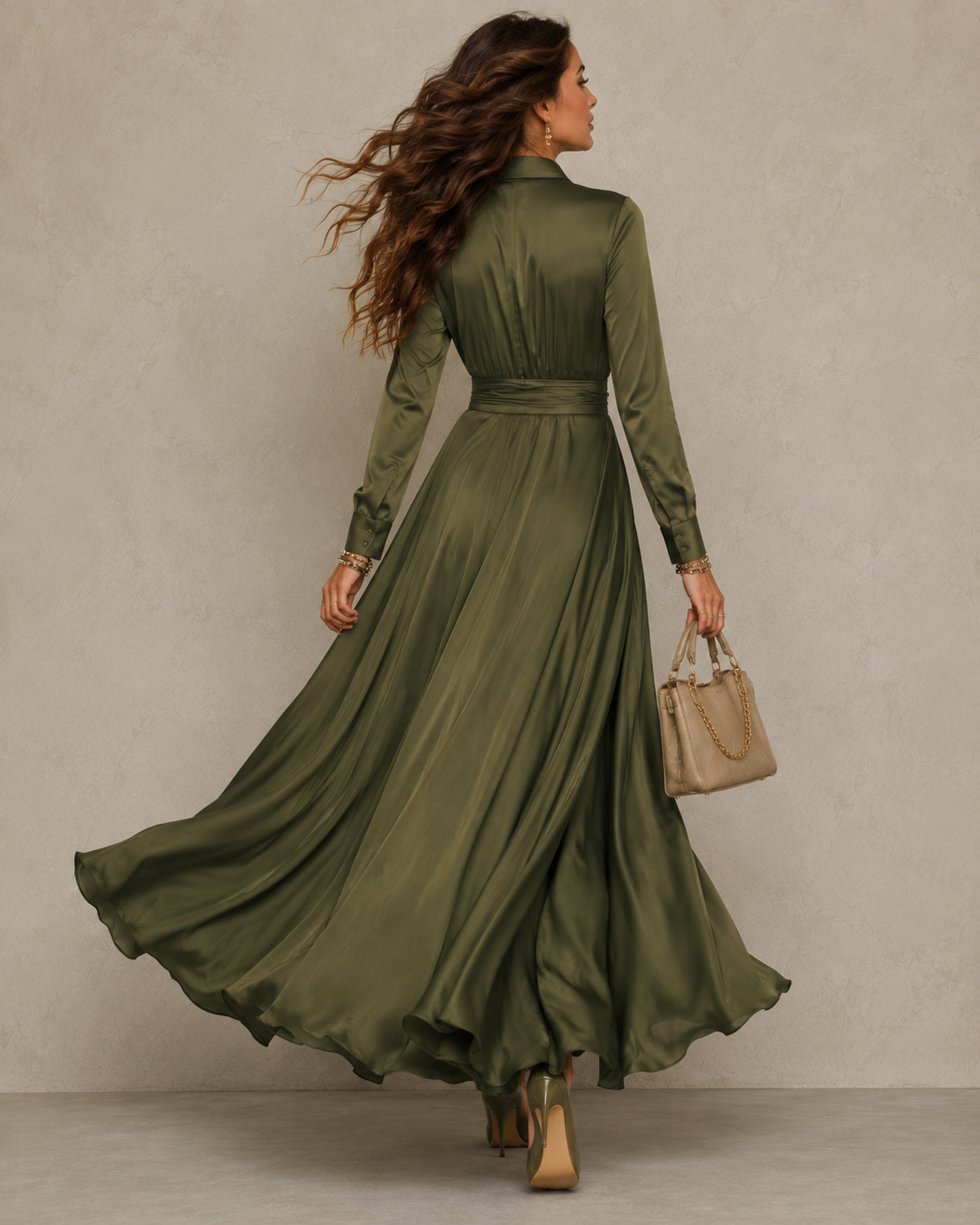 LEONTYNA | Sukienka maxi