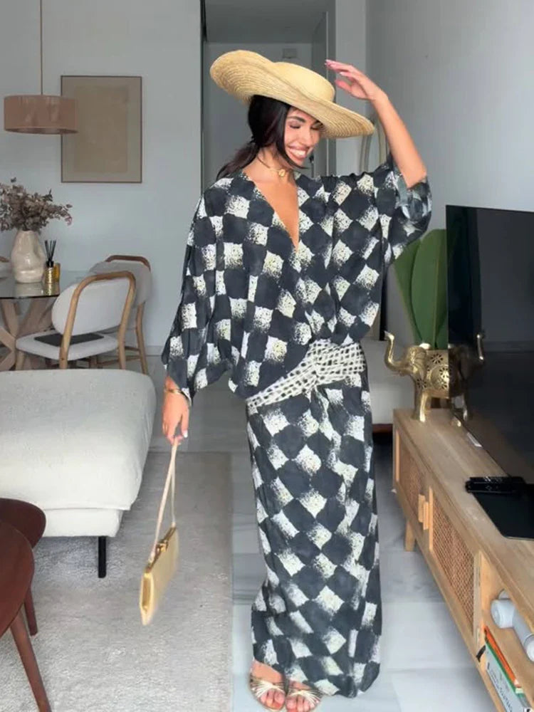 MARINE | Sukienka maxi
