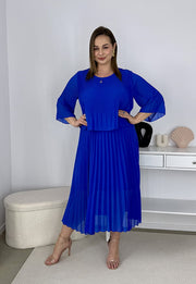 GOLDI PLISOWANA SUKIENKA MIDI. CHABROWA 04 image 6