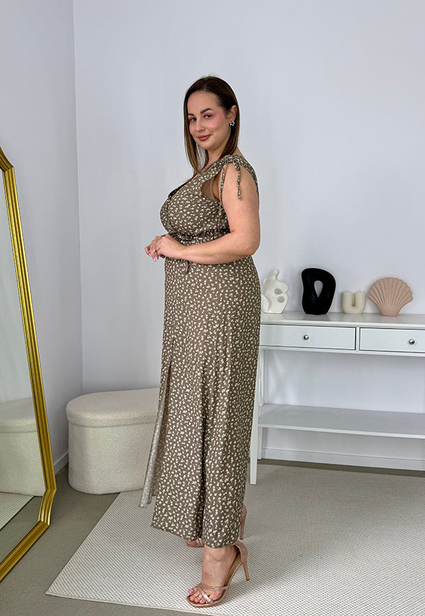 MANDY DŁUGA SUKIENKA Z WISKOZY W DRODNE KWIATY. FANGO 02 image 6