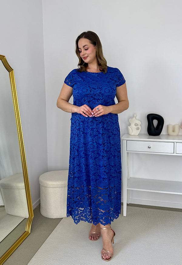 VIKI KORONKOWA SUKIENKA PLUS SIZE MAXI. CHABROWA 02 image 3