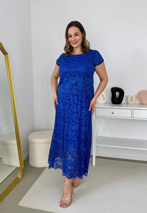 VIKI KORONKOWA SUKIENKA PLUS SIZE MAXI. CHABROWA 02 image 4