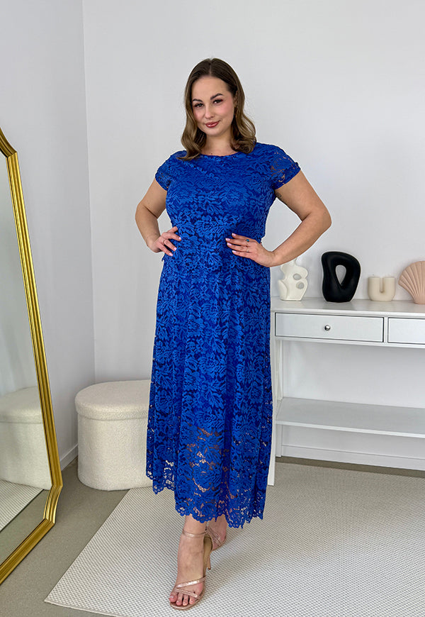 VIKI KORONKOWA SUKIENKA PLUS SIZE MAXI. CHABROWA 02 image 5
