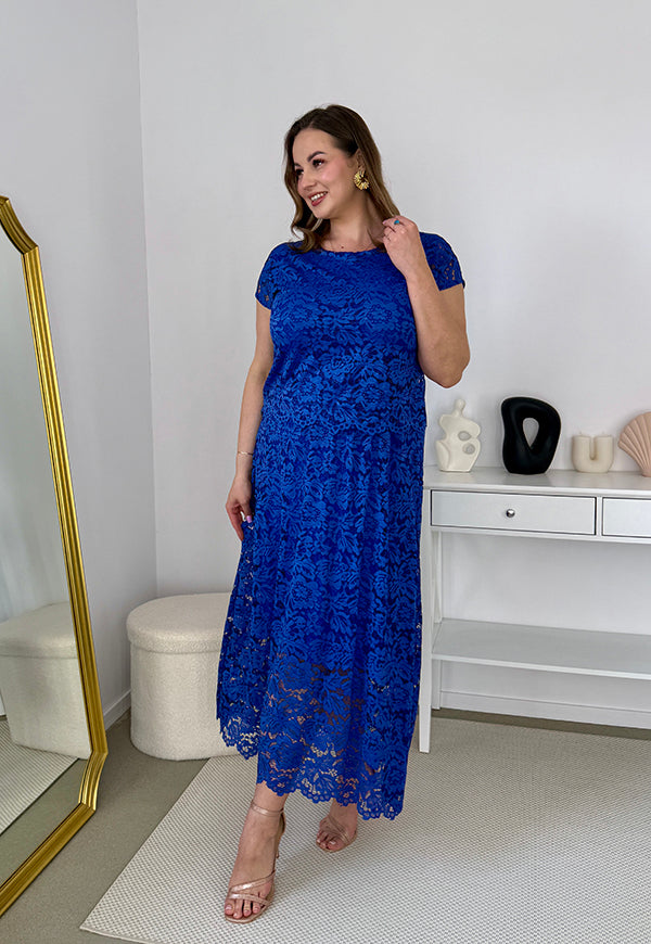 VIKI KORONKOWA SUKIENKA PLUS SIZE MAXI. CHABROWA 02 image 8
